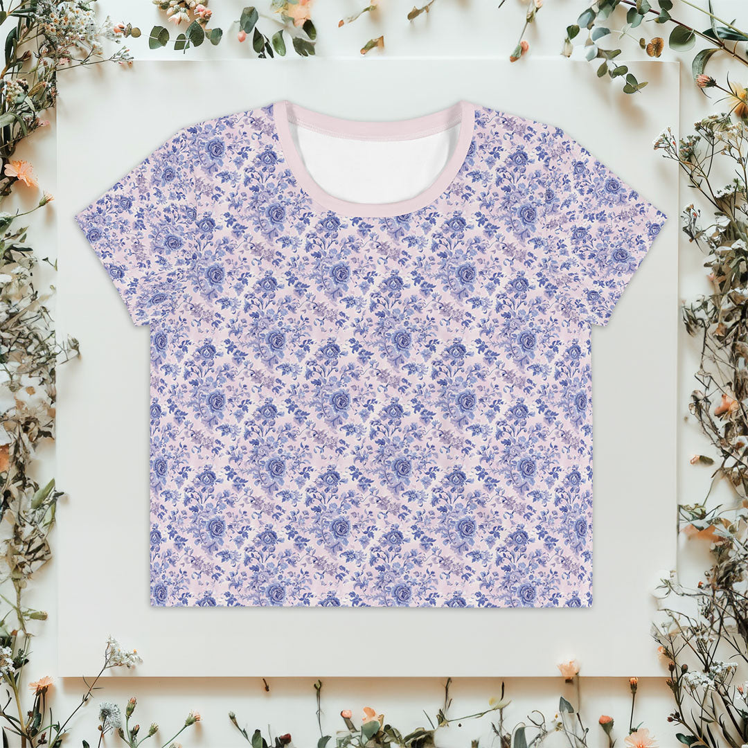 Vintage Cottagecore Inspired Crop Tees