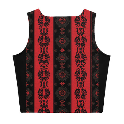 Blood Penitence Dark Ambiance Crop Top