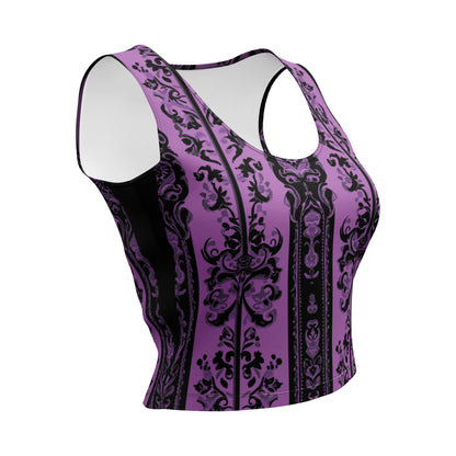 Gothic Rivalry Dark Ambiance Crop Top