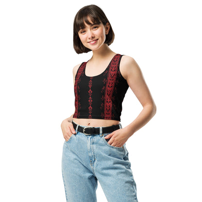 Zodiac Allusion Dark Ambiance Crop Top