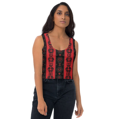 Blood Penitence Dark Ambiance Crop Top