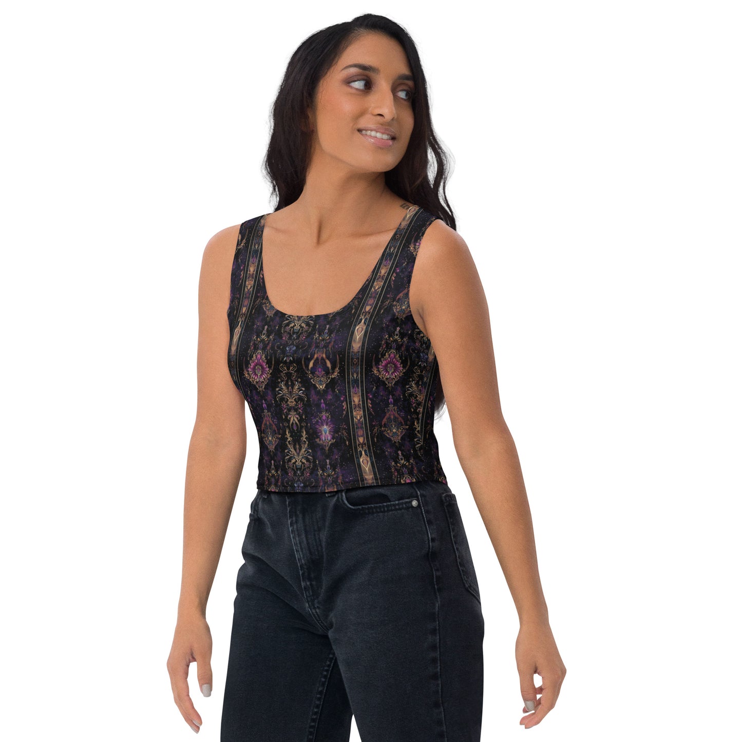 Esoteric Beauty Dark Ambiance Crop Top