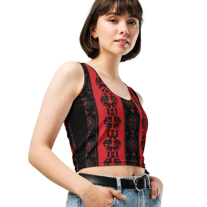 Blood Penitence Dark Ambiance Crop Top