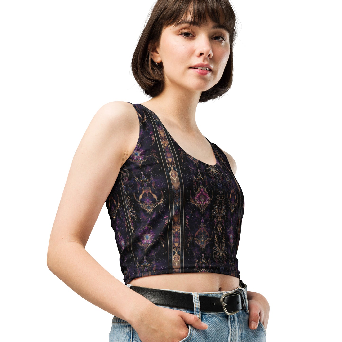 Esoteric Beauty Dark Ambiance Crop Top