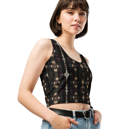 Starlight Magic Dark Ambiance Crop Top