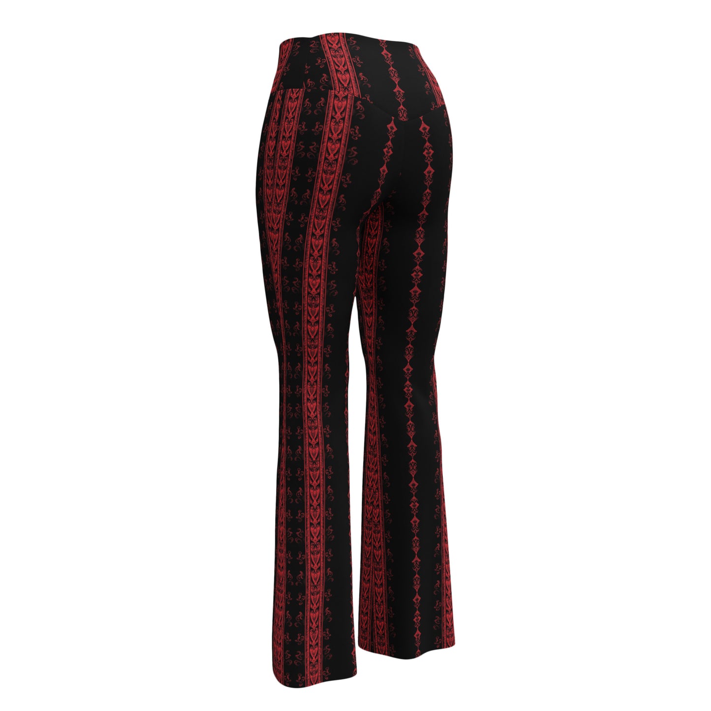 Zodiac Allusion Dark Ambiance Flared Pull On Pants