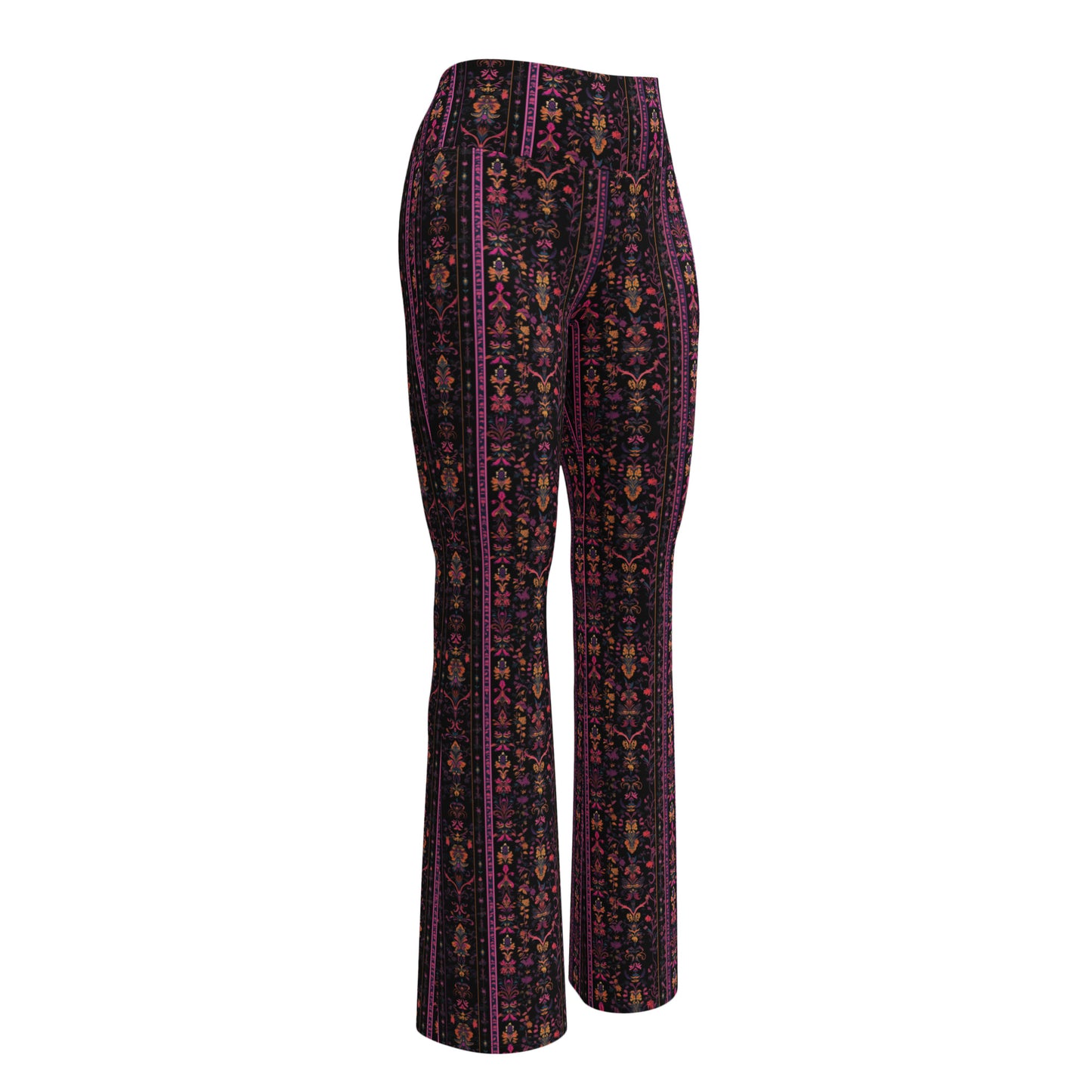 Mighty Heathen Dark Ambiance Flared Pull On Pants