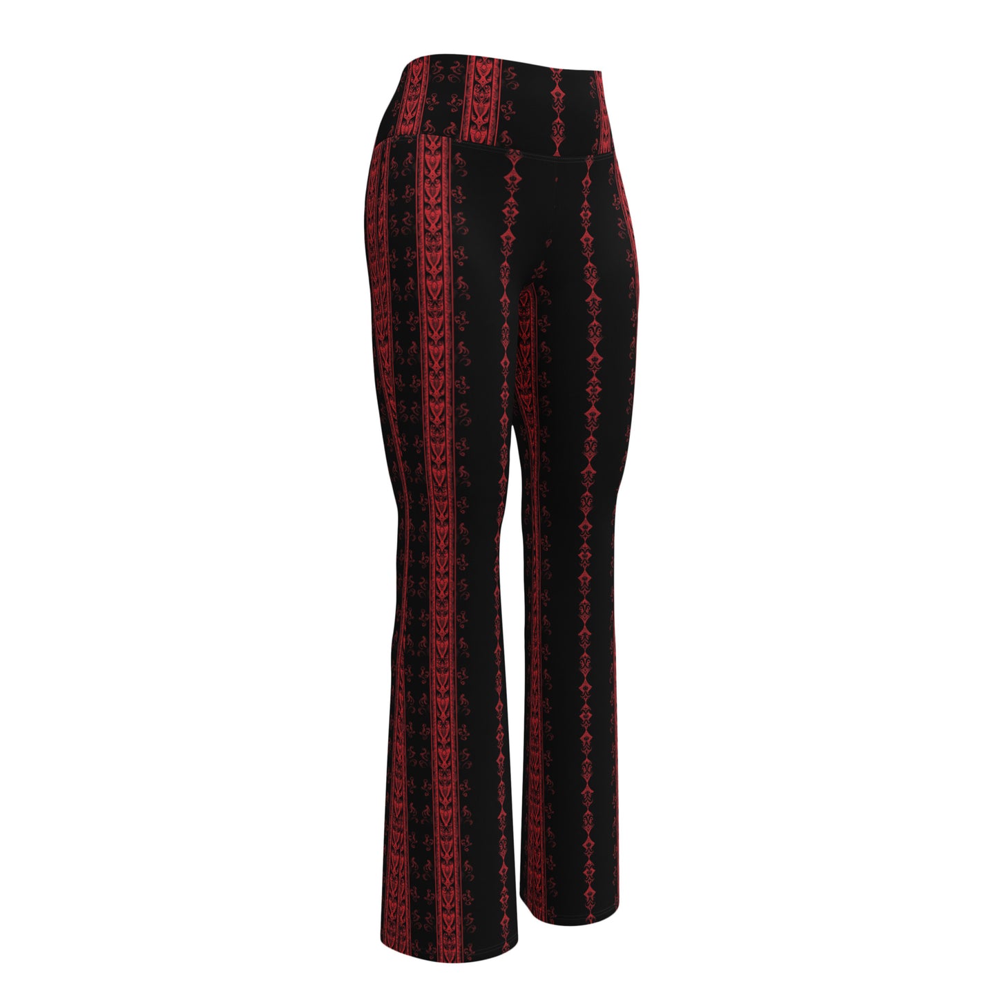 Zodiac Allusion Dark Ambiance Flared Pull On Pants