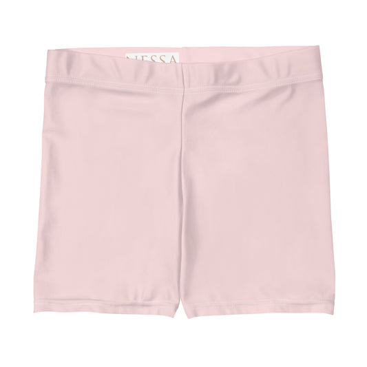 Pink Ink Floral Bloom Vintage Cottagecore-Inspired Shorts