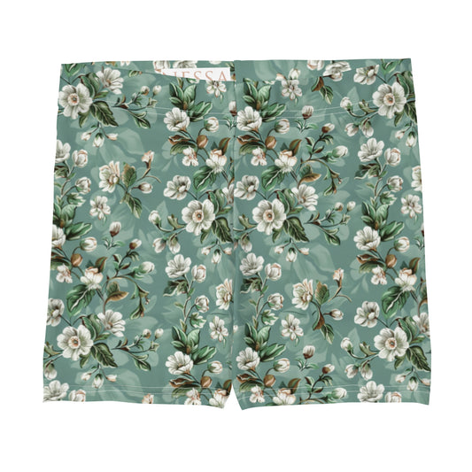 Sunlit Garden Path Vintage Cottagecore-Inspired Shorts