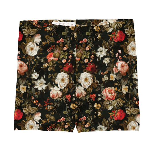 Enchanted Wildflower Vintage Cottagecore-Inspired Shorts