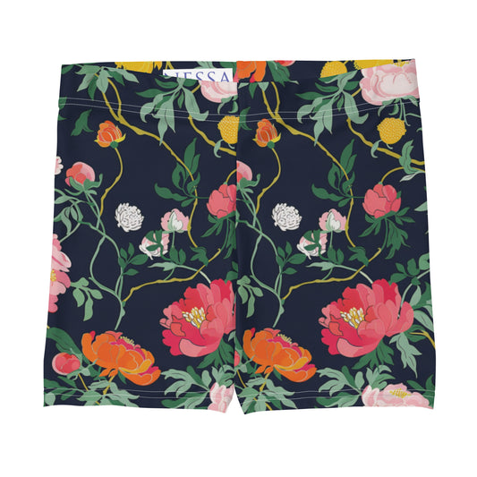 Garden Party Elegance Vintage Cottagecore-Inspired Shorts